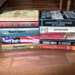 Books, Clancey, Brown, McCullough, Mix Of Hardcover And Paperbacks