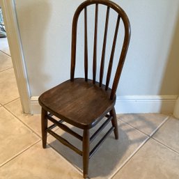 Antique Childs Hoop Back Chair