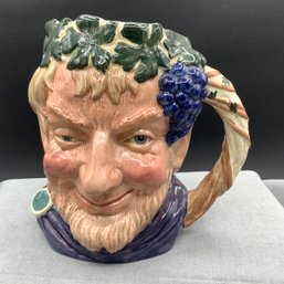 Bacchus Large Toby Mug By Royal Doulton, 1958