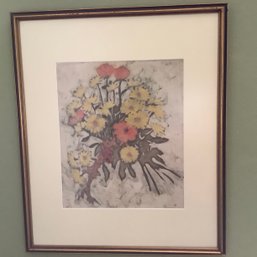 Mixed Floral Art Watercolor Print