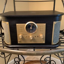 Authentic Reproduction Bluetooth, Radio, CD Player And Turntable