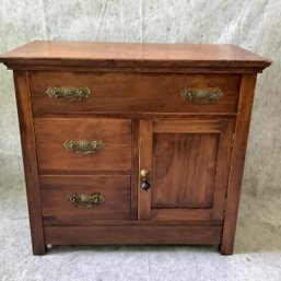 Vintage Walnut Washstand