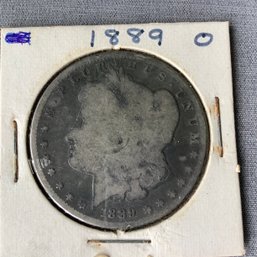 1889 O Morgan Silver Dollar