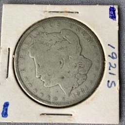 1921 S Morgan Silver Dollar Coin