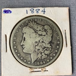 1884 Morgan Silver Dollar