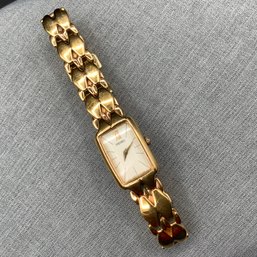 Ladies Seiko Watch With Gold Toned Link Bracelet