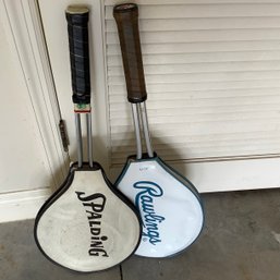 2 Tennis Racquets, Rawlings And Spaulding