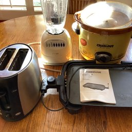 Crockpot, Blender, Toaster, Griddle