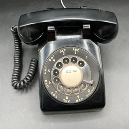 Vintage Telephone, Phone Handset 'Bell System Property Not For Sale',  Made By Western Electric