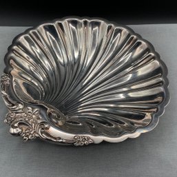 Silver Plated Scallop Dish