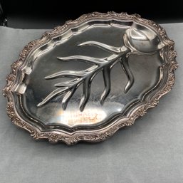 Silver Plated Countess Large Serving Platter