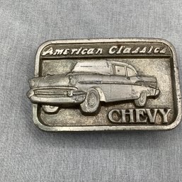 American Classic CHEVY Belt Buckle, Buckles Of America, Masterpiece Collection