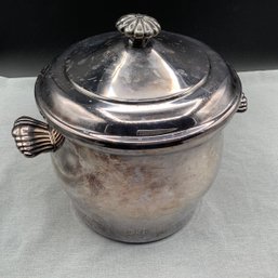 Silver Plated Ice Bucket Wm. Rogers & Sons.