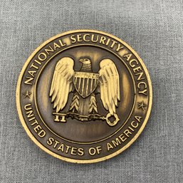 RARE! National Security Agency, Signals Intelligence Directorate Medallion