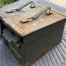 2 Antique Ammo Boxes