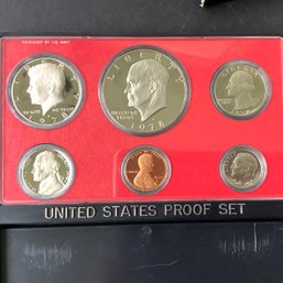 1978 Proof Coin Set Uncirculated In Display Case