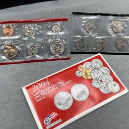 2004 US MINT Uncirculated Coins Set Including State Quarters DENVER