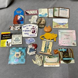 Refrigerator Magnets: Cats, Inspirational, Cape Cod, Sailing, Teapot And More