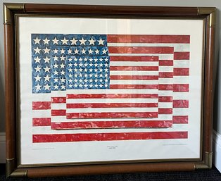Jasper Johns American Flag Poster