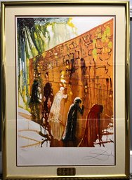 Salvador Dali 'Western Wall' Limited Lithograph