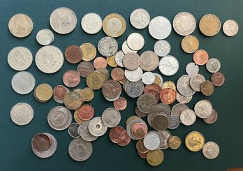 Over 100 Coins From Various Countries