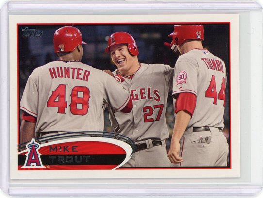 2nd Year Mike Trout Baseball Card Sp
