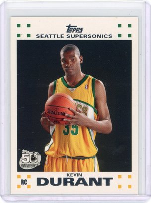 2008 Topps Kevin Durant Rookie Card