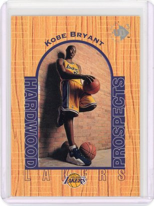 1996 Upper Deck Hardwood Prospects KOBE BRYANT Rookie Card