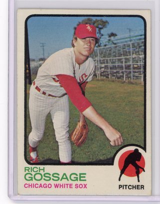 Rich Goose Gossage 1972 Topps Rookie Card