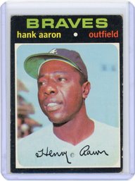 1971 Topps HANK AARON Baseball Card