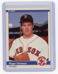 1984 Fleer Update ROGER CLEMENS Rookie Card (rare)