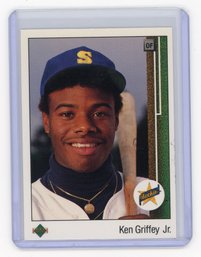 1989 Upper Deck KEN GRIFFEY Jr. ROOKIE CARD