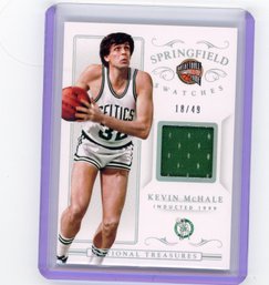 Kevin McHale Game Used Jersey Basketball Card #’D To 49