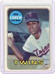 1969 Topps Rod Carew Baseball Card