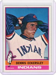 1976 Topps Dennis Eckersley Baseball Rookie Card