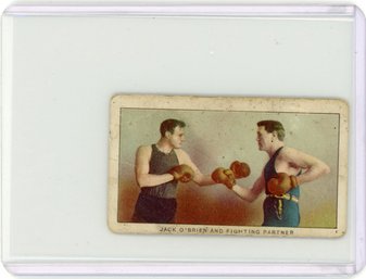 1910 E79 Philadelphia Caramel Jack O’Brien Boxing Card