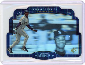 Ken Griffey Jr. SPx Hologram Die-Cut Baseball Card