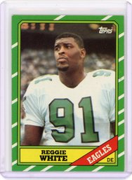 1986 Topps Reggie White Football Rookie Card