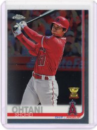 Shohei Ohtani Topps Chrome Baseball Rookie Card