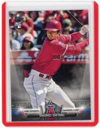 Shohei Ohtani Salute Baseball Rookie Card