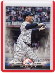 Gleyber Torres Salute Baseball Rookie Card