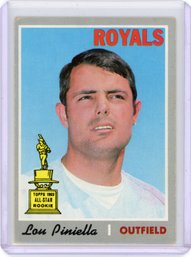 1970 Topps Lou Piniella Baseball Rookie Card