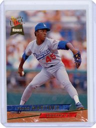 Pedro Martinez Fleer Ultra Baseball Rookie Card