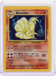 1999 Ninetales Holo Pokemon Card