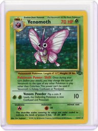 1999 Venomoth Holo Pokemon Card