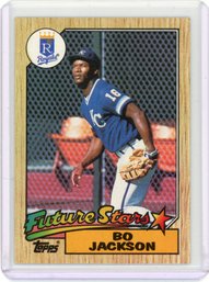 1987 Topps Bo Jackson Baseball Rookie Card