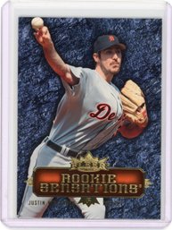 Jusin Verlander Rookie Sensations Baseball Rookie Card