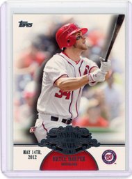 Bryce Harper 1st Making Their Mark Home Run Baseball Rookie Card