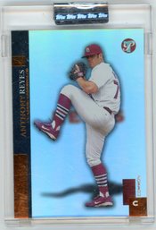 Anthony Reyes Common Base Uncirculated Baseball Card #'D To 375 In One Touch