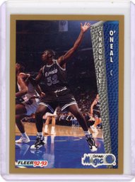 Shaquille O'Neal Basketball Rookie Card